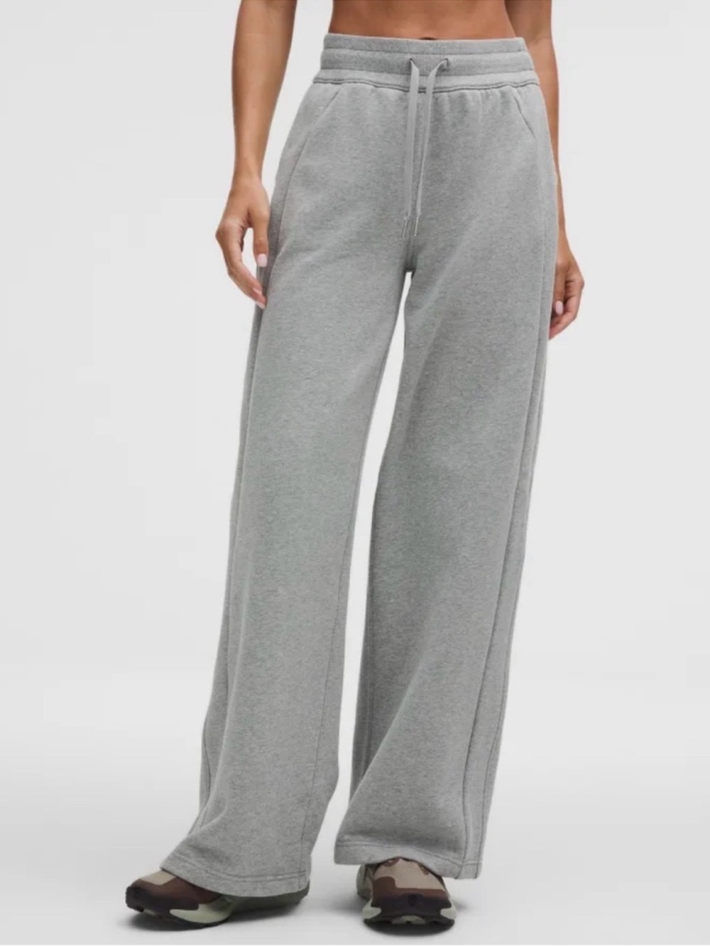 NWT Lululemon Lounge scuba mid rise wide leg pant | Size: M